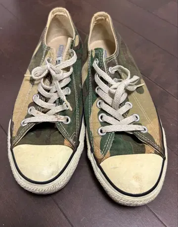 컨버스 올스타 USA제 카모플라쥬 로우컷 스니커즈