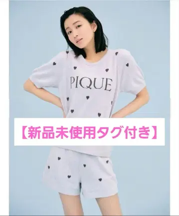 [택 포함 미사용 새상품] 젤라피케 룸웨어 반팔