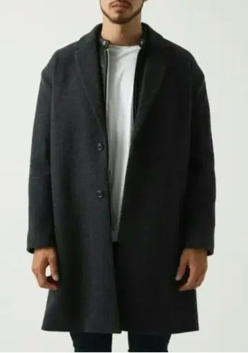 아줄바이마우지 TR 멜톤 체스터 코트