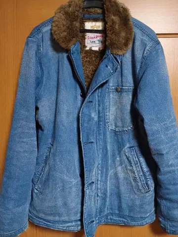 Alpha x Lee 데님 N-1 덱 자켓 XL