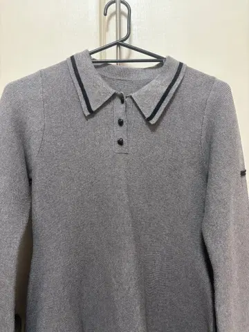 나이스 클라우프 그레이 니트 원피스