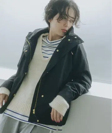 B:MING by BEAMS 발수 마운틴 후드티 M