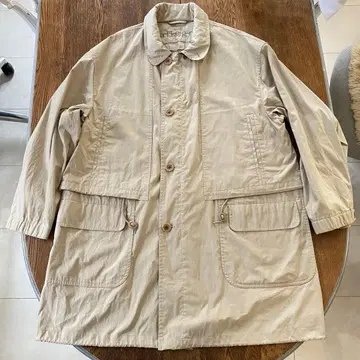 알레그리 코트 베이지 이탈리아제 자켓 트렌치