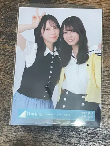 히나타자카46 카네무라 미쿠 코사카 나오 부탁 바흐 직접 뽑은 상품