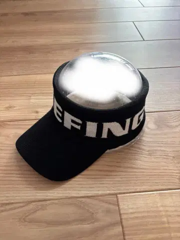 브리핑 니트 바이저 블랙