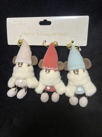 릴루리루 봉제 인형 참 세트 디즈니 크리스마스 2025