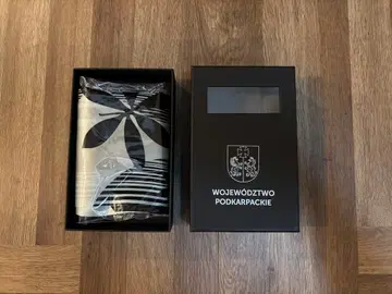 [ 레어템 ] 오사카 간사이 만국 박람회 폴란드 파빌리온 실크 스카프