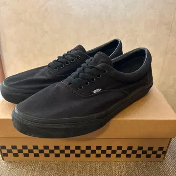 VANS era 블랙 스니커즈