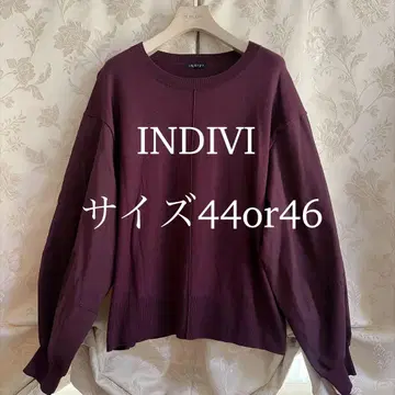 새상품급 빅 사이즈 인디비 푹신한 이소재 니트