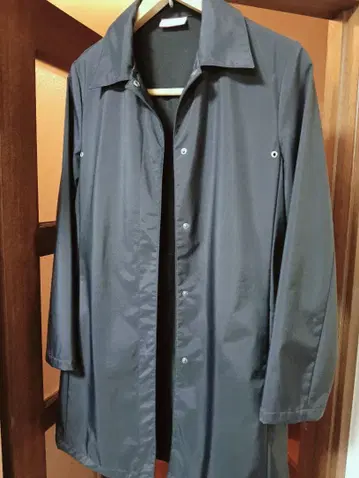 새상품급 맥스앤코 트렌치코트 네이비 이탈리아제