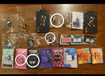 BTS 핀 배지 세트