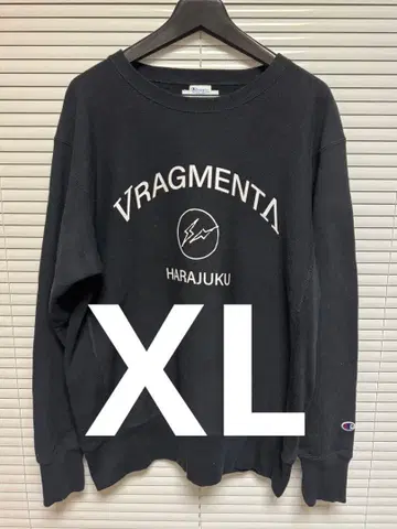 V.A. x FRGMT 챔피언 C/N 스웨트 블랙 XL