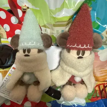 릴루린린 인형 배지 크리스마스 디즈니