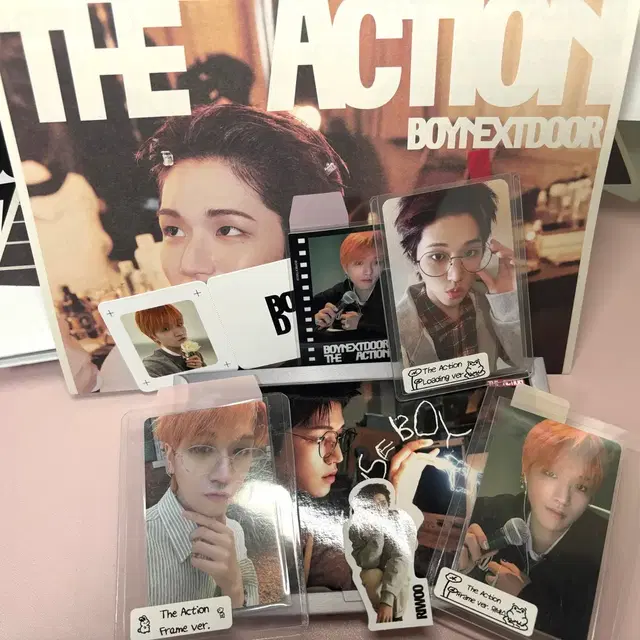 보넥도 디액션 일반반 프레임반 앨범 포카 양도