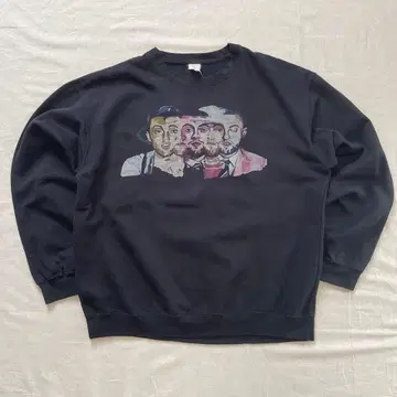 맥 밀러 맨투맨 트레이닝복 블랙 HIPHOP 뮤지션