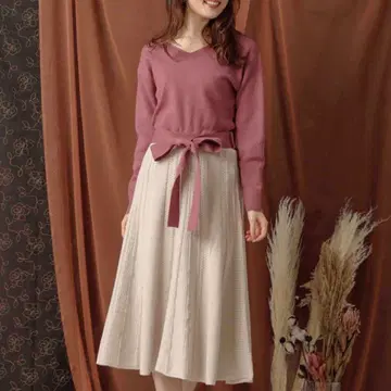 Noela 레이스 짜임 원피스