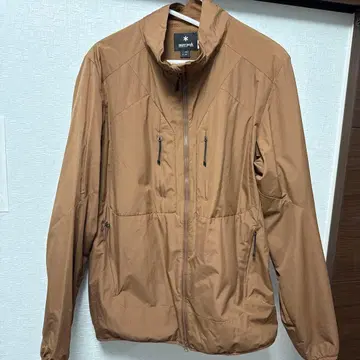 스노우피크 나일론 자켓 L 브라운 SW-18AU003