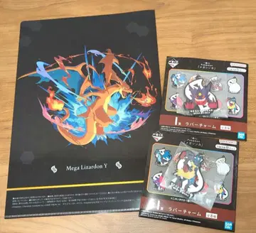 포켓몬스터 클리어 파일 메가 리자몽 세븐일레븐 한정판 제일복권