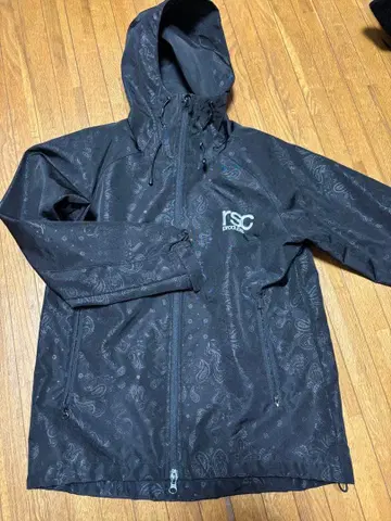 rscproducts 블랙 페이즐리 마운틴 파카 S
