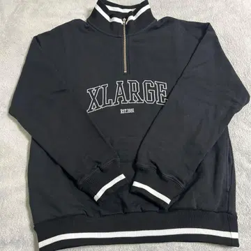 XLARGE 하프 지퍼