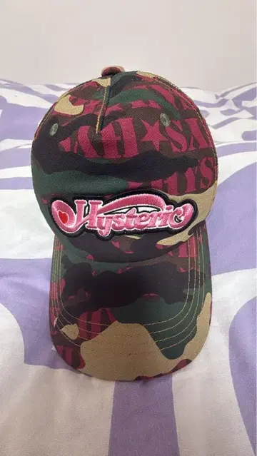 Hysteric 카모플라쥬 캡 메쉬백