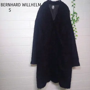 베른하르트 빌헬름 남성용 미들 기장 노카라 코트 S
