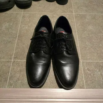 렉시 럭스 블랙 드레스 슈즈 가죽 신발