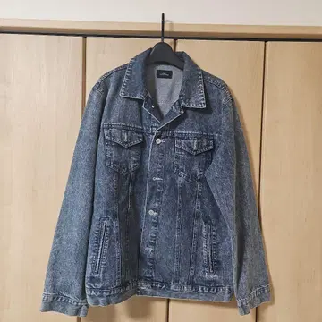 데님 자켓 네이비