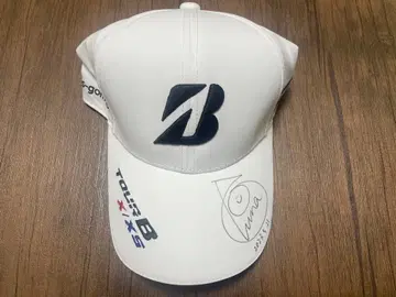 야마우치 히나코 프로 사인 포함 브릿지스톤 Tour B X5S 캡