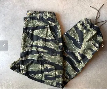 A VONTADE 아 본타지 정글 퍼티그 팬츠 타이거 카모