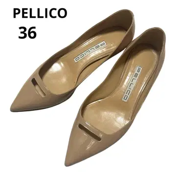 PELLICO 펠리코 36 아넬리 스틸레토 펌프스 에나멜