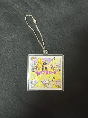 AKB48 재킷 사진 키링 마음의 플래카드