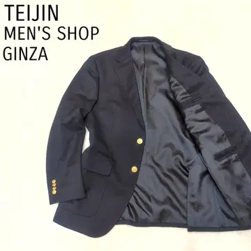TEIJIN MEN'S SHOPGINZA 테일러드 자켓 골드 버튼 금