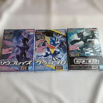 포켓몬 프라모델 컬렉션 3개 세트 미개봉 새상품 묶음 판매