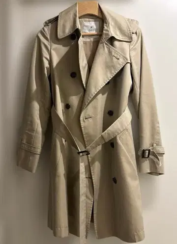 INED 베이지 트렌치코트 사이즈 7