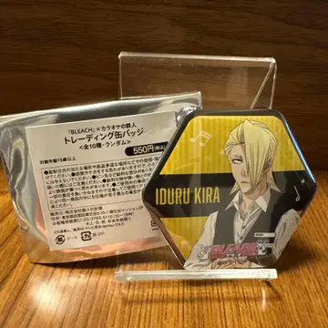 BLEACH 가라오케노테츠진 키라 이즈루 캔뱃지