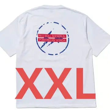 FRAGMENT Red Bull TokyoDriveCarClub 티셔츠