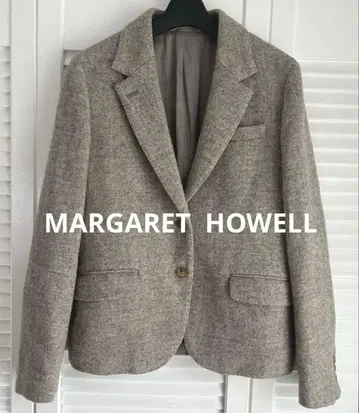 새상품급 마가렛호웰 울 헤링본 테일러드 자켓
