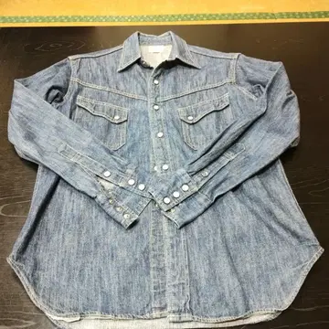 조 맥코이 롱 혼 웨스턴 데님 셔츠