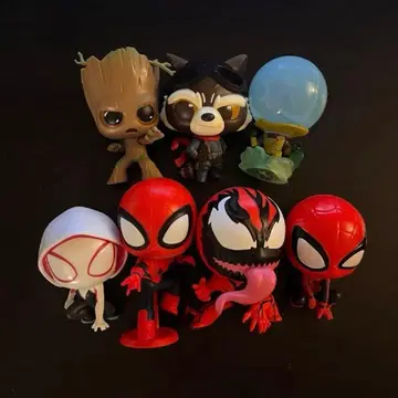 마블 캡슐 캐릭터 피규어 세트