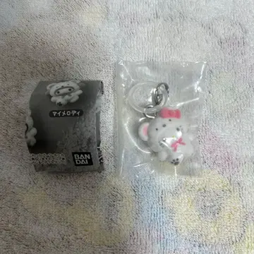 산리오 메지루시 액세서리 복슬복슬 스노 키티