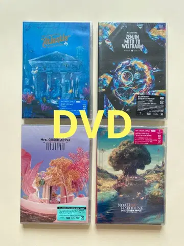 Mrs.GREEN APPLE/일반ver ( DVD ) 4작품