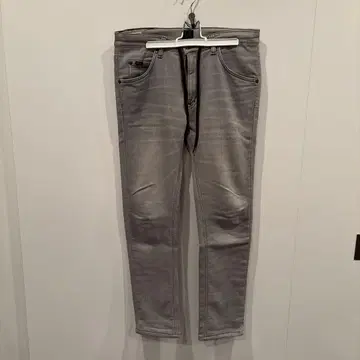 리 그레이 스키니 데님 팬츠