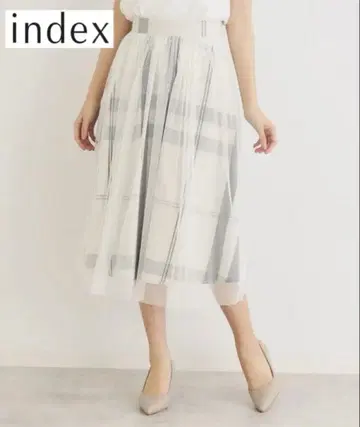 index 2way 리버서블 스커트 체크 무늬 거의 새상품