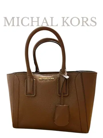 MICHAEL KORS 브라운 토트백
