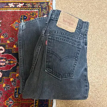 Levi's 550 그레이 스트레이트 데님