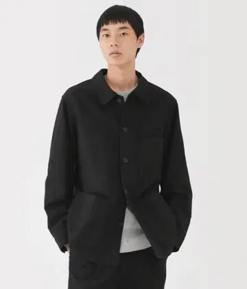 무인양품 나무 열매에서 만든 카포크 혼방 몰스킨 커버올 M