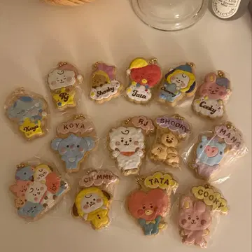 BT21 쿠키 키링