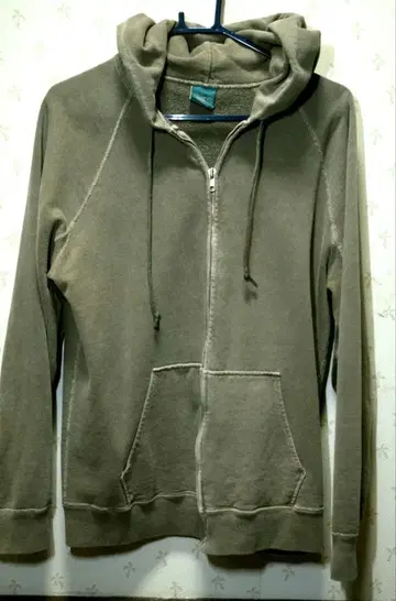 good on 구드온 풀 집업 후드티 M 카키