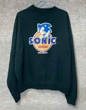 FREAK S Sonic 소닉 헤지호그 맨투맨 90년대 디자인